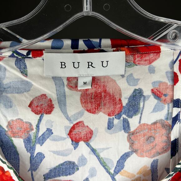 Buru Floral Dress Size Medium - Picture 4 of 4